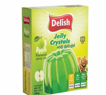 Delish Jelly Crystals, Apple – 100.00 g